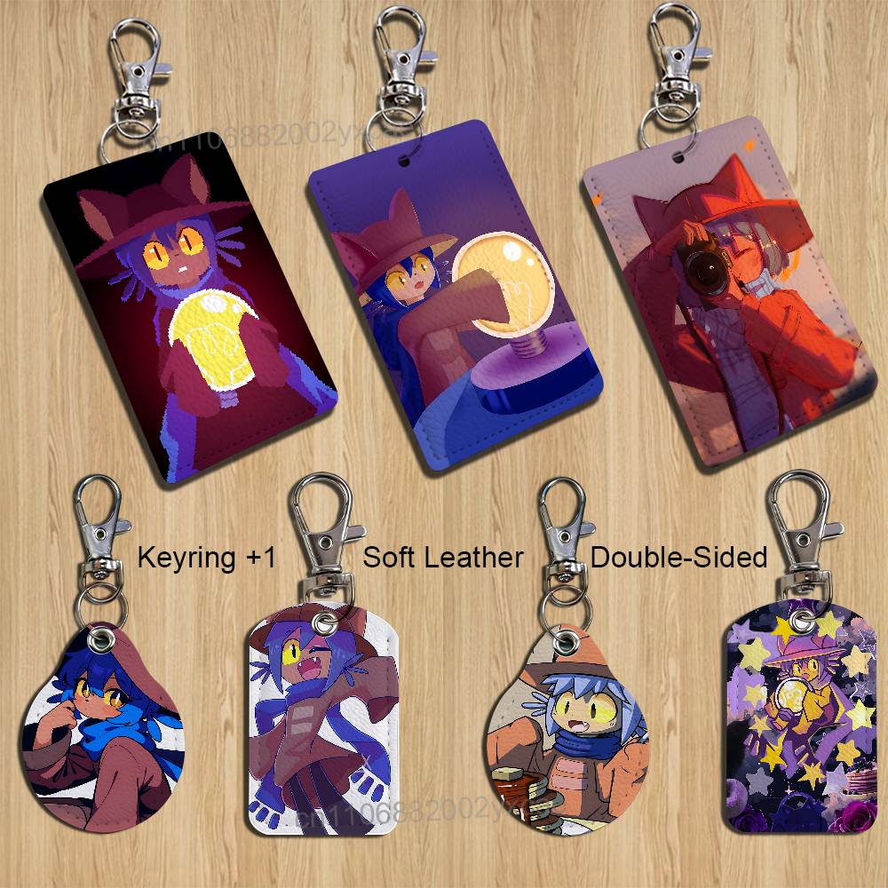 Leather Working - cute Niko game OneShot Holder For