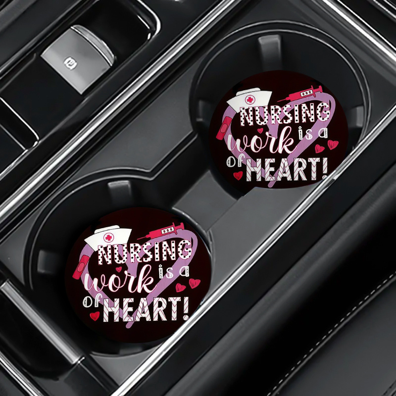 Leather Work In My Area - 2pcs/Set Adorable 'Missing Work My Heart'