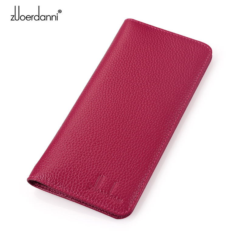 ultra-thin wallet ladies long  - Leather Work Folder 评论和价格