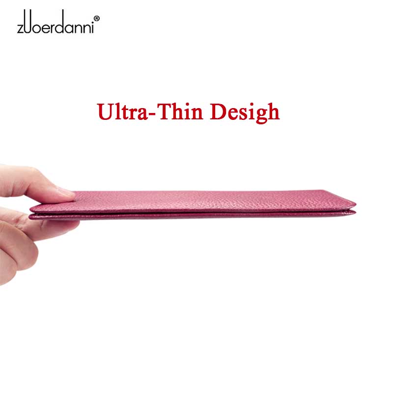 ultra-thin wallet ladies long  - Leather Work Folder 评论和价格