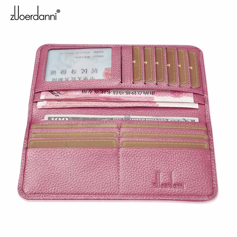 ultra-thin wallet ladies long  - Leather Work Folder 评论和价格