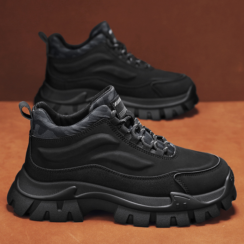 Men's Ankle Boots Fashion Comb - Leather Work Western 评论和价格