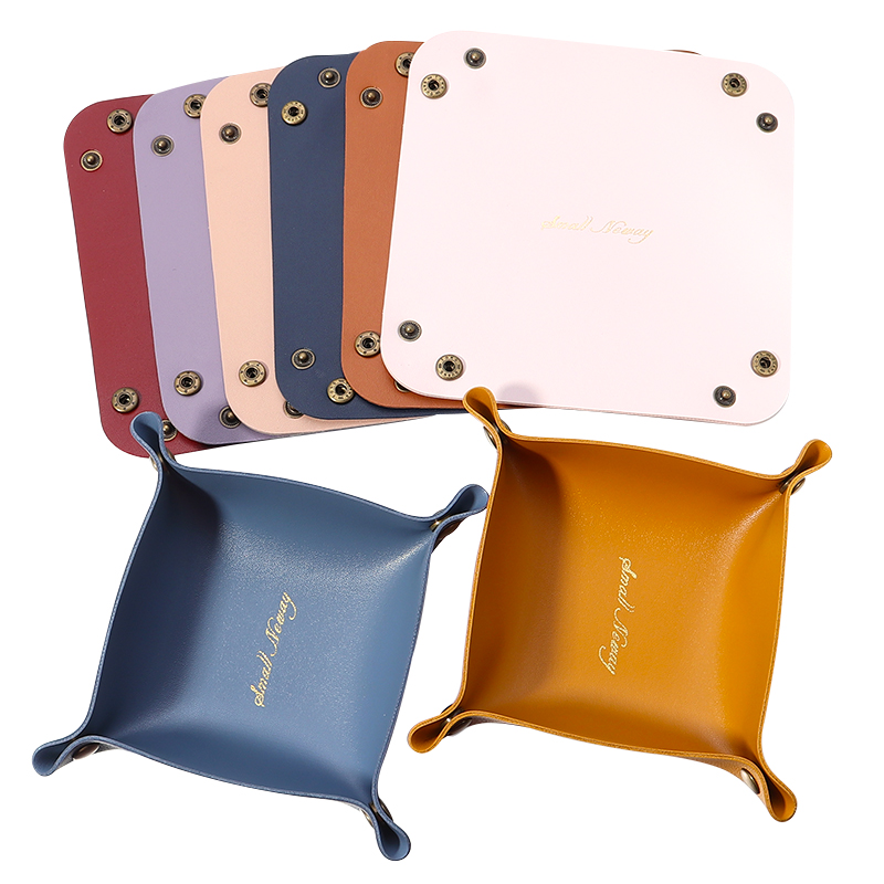 1pc PU Leather Storage Box Col - Leather Workbench 评论和价格