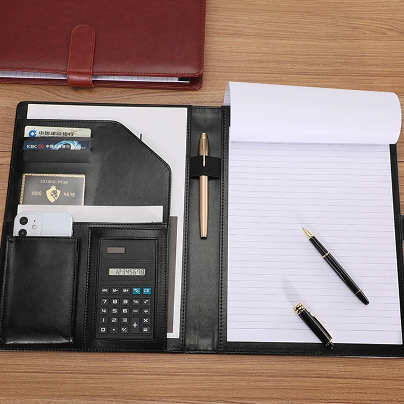 A4 Leather Executive Portfolio - Leather Work Folder 评论和价格