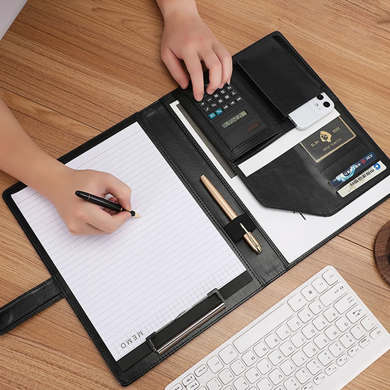 A4 Leather Executive Portfolio - Leather Work Folder 评论和价格