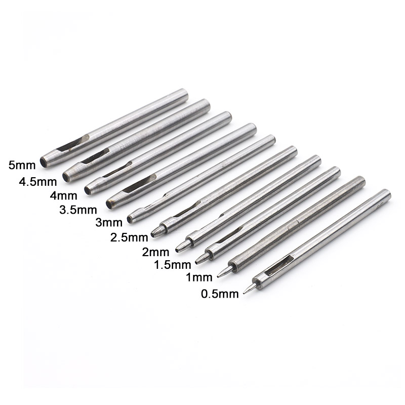 10pcs Rotary Leather Hole Punc - Leatherwork Punching Tool 评论和价格