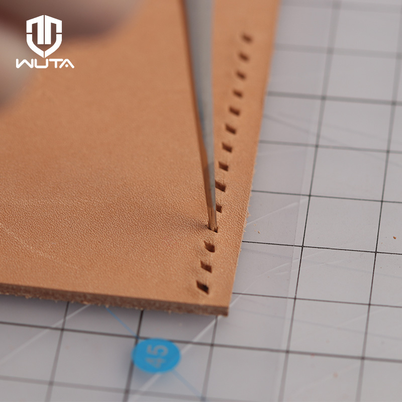 WUTA 2pcs Leather Hand Stitchi - Leatherwork Punching Tool 评论和价格