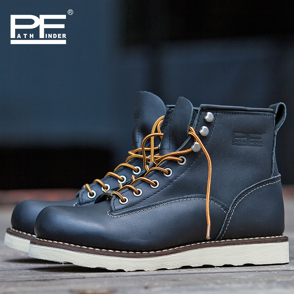 pf Men's Fashion Genuine Leath - Leather Work Western 评论和价格