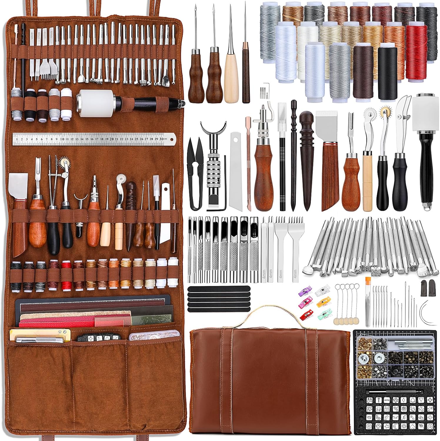 Leather Tooling Kit Leather Cr - Leather Working 评论和价格