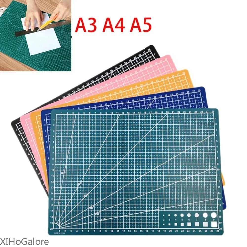 A4 PVC Cutting Mat Multi Funct - Leather Workbench 评论和价格