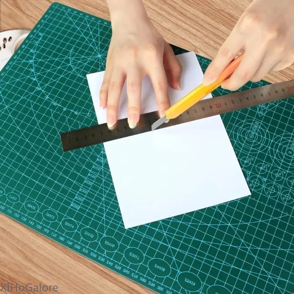 A4 PVC Cutting Mat Multi Funct - Leather Workbench 评论和价格
