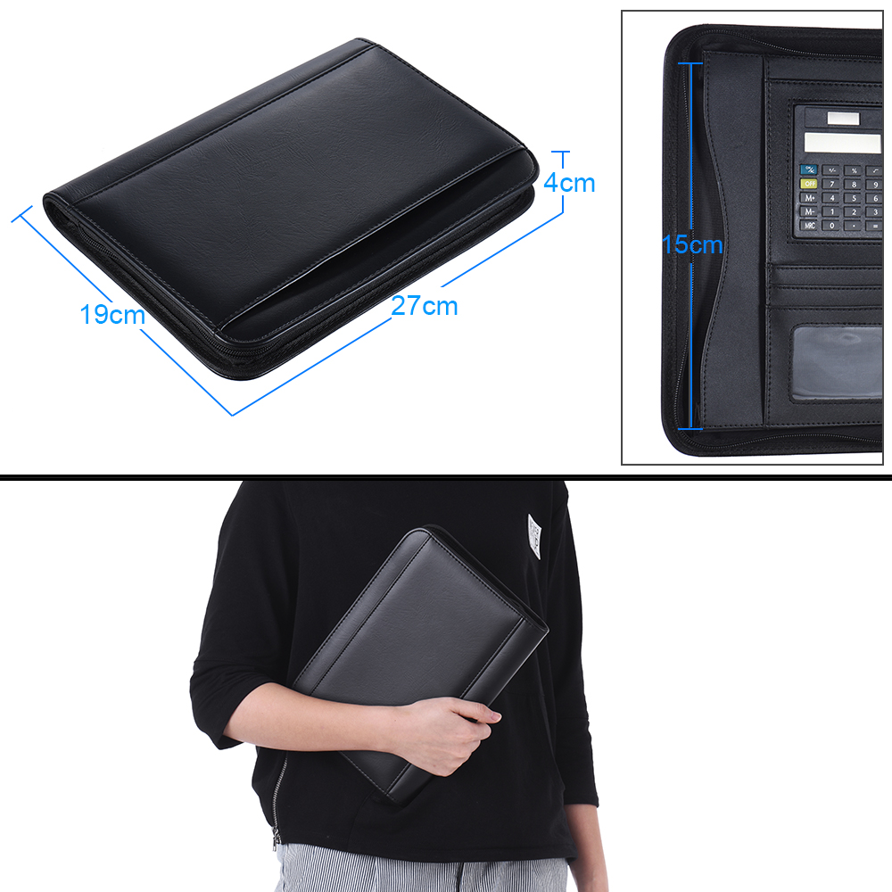 A5 Business Portfolio Padfolio - Leather Work Folder 评论和价格