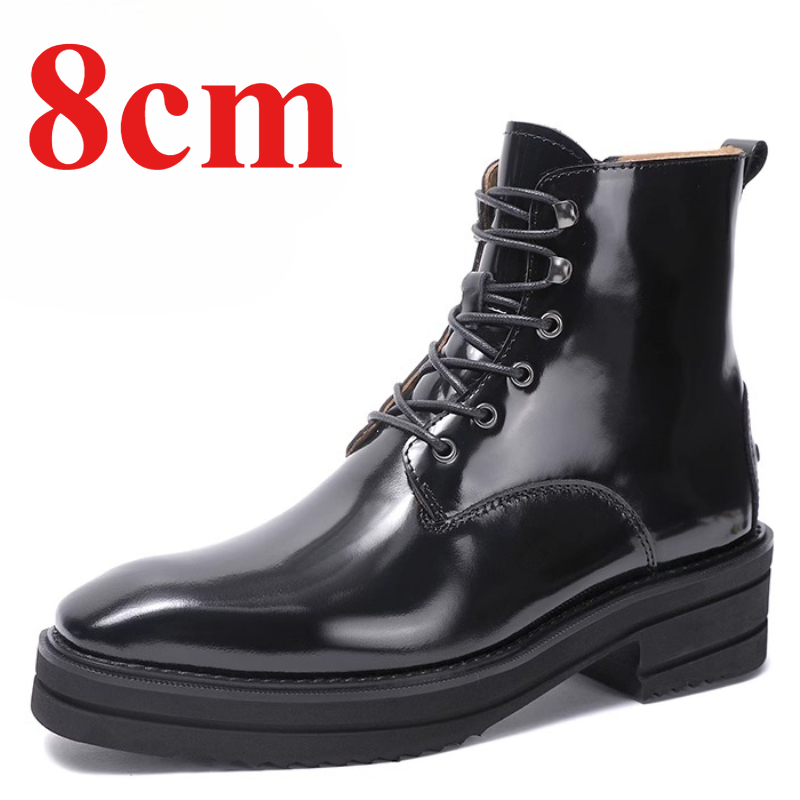 Invisible Height Increased Boo - Leather Work Western 评论和价格