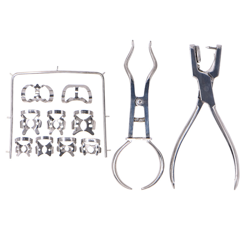 Dentistry Dam Hole Puncher Set - Leatherwork Punching Tool 评论和价格