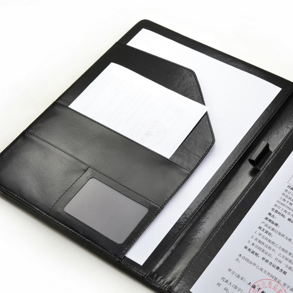 A4 Conference Folder Business  - Leather Work Folder 评论和价格