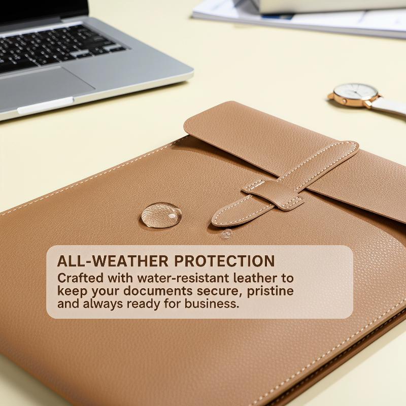 A4 Premium Vertical Leather Do - Leather Work Folder 评论和价格