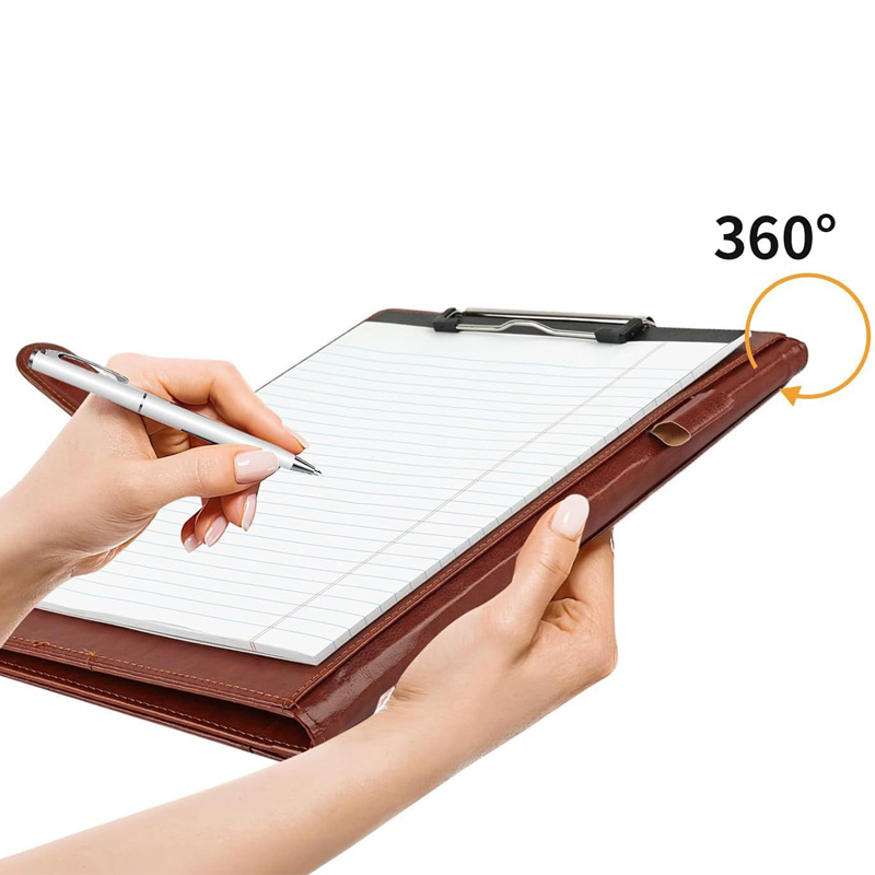 Multifunctional A4 Leather Con - Leather Work Folder 评论和价格