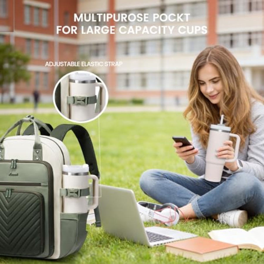 Laptop Backpack for Women, Wat - Leather Working 评论和价格