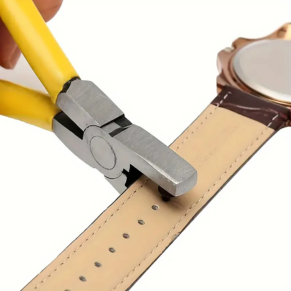 Leather Hole Punch Plier Unive - Leatherwork Punching Tool 评论和价格