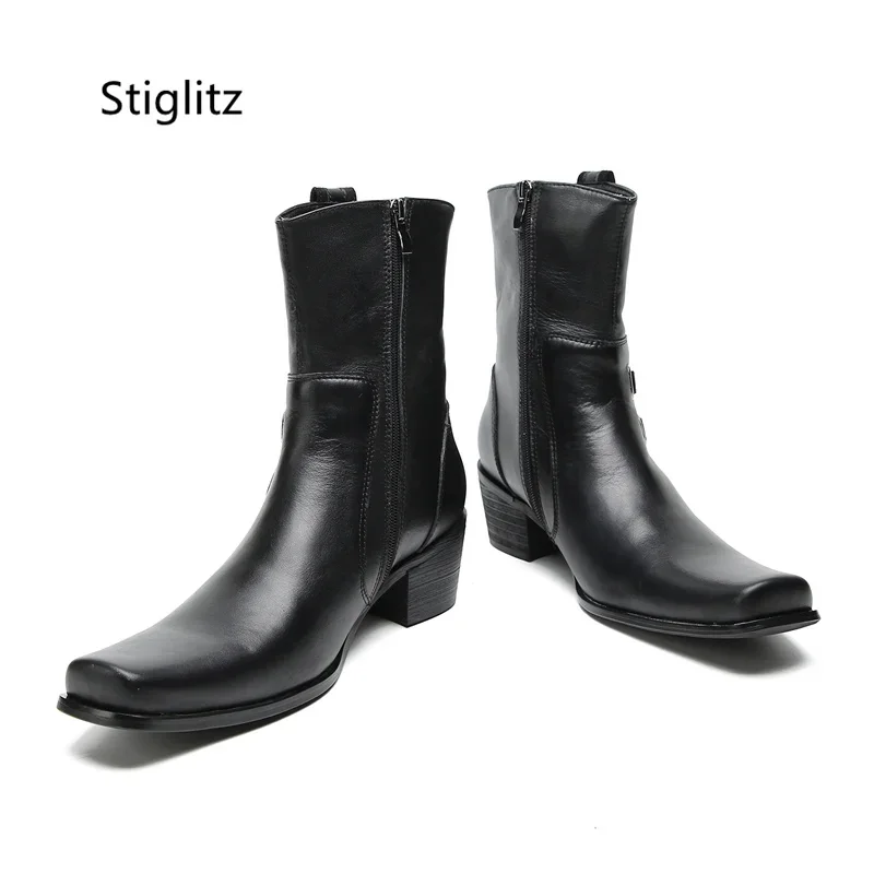 Double Buckle Genuine Leather  - Leather Work Western 评论和价格